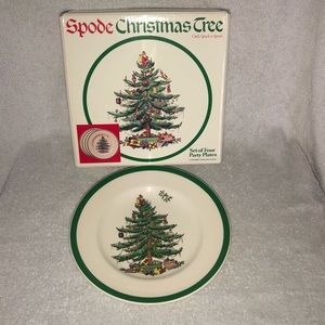 Spode party plates